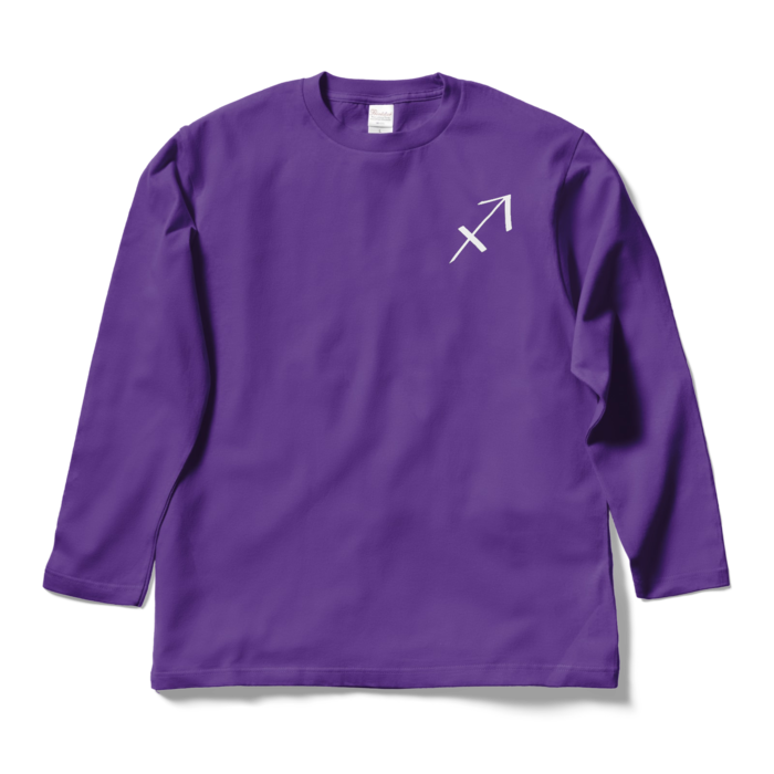 ロングスリーブTシャツ - L - パープル(1)
