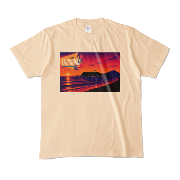 カラーTシャツ - M - ナチュラル (淡色)