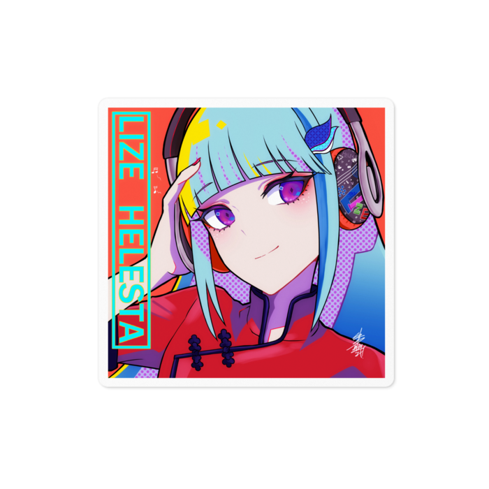 ステッカー - 100 x 100 (mm)
