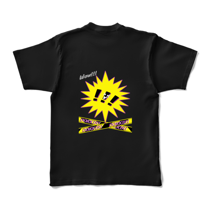 カラーTシャツ - XL - ブラック