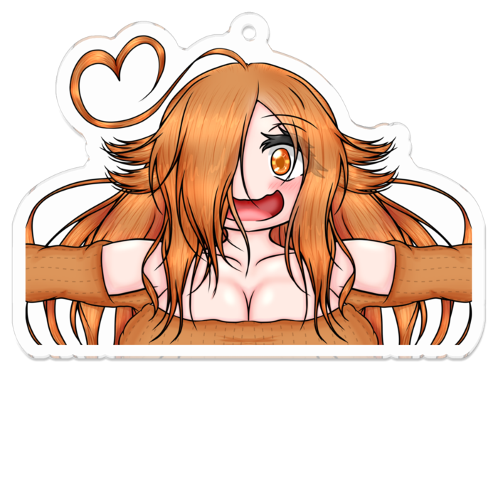 アクリルキーホルダー（コーティング） - 70 x 70 (mm)