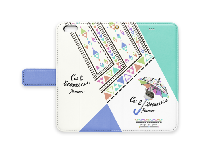 手帳型iPhoneケース - iPhone 6 Plus / 6s Plus - ストラップ穴 あり
