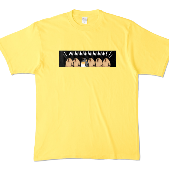 カラーTシャツ - XL - イエロー (濃色)