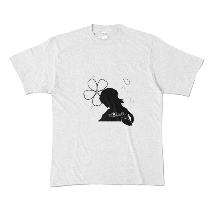 カラーTシャツ - XL - アッシュ (淡色)