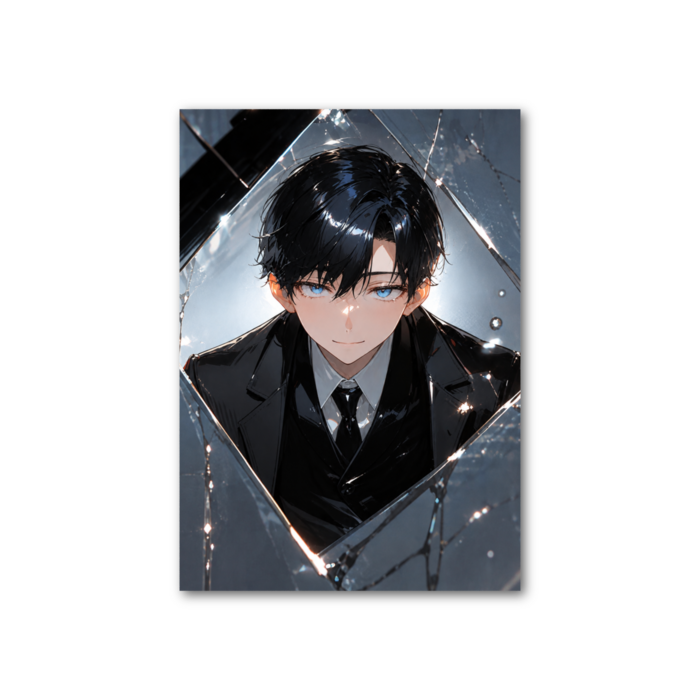 フォト風カード - 縦 - 片面