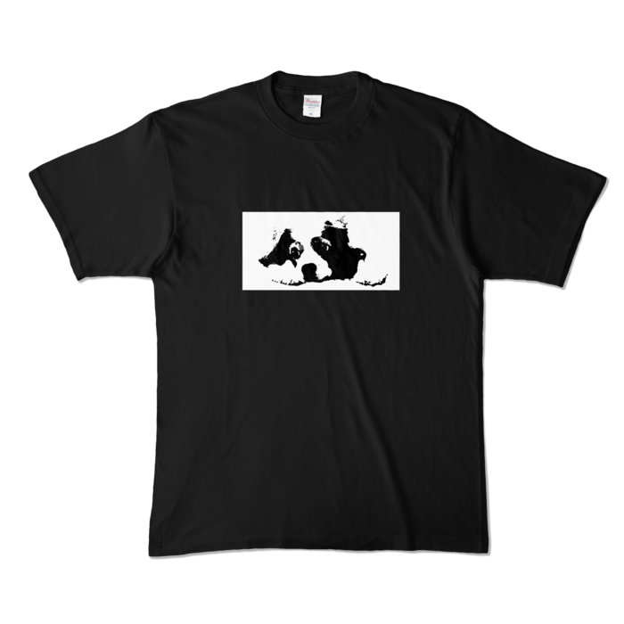 カラーTシャツ - XL - ブラック (濃色)