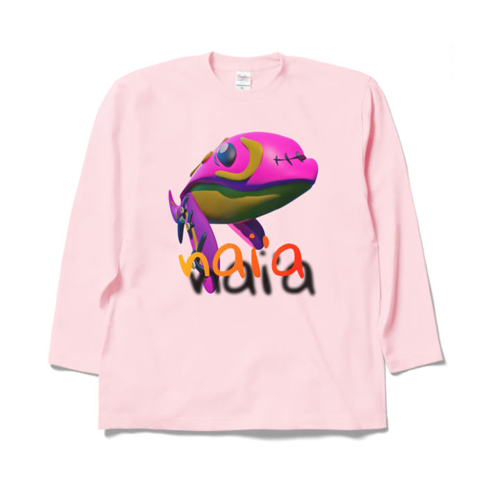 ロングスリーブTシャツ - XL - ライトピンク