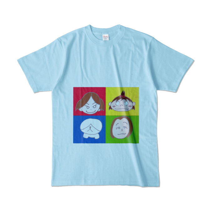 カラーTシャツ - L - ライトブルー (淡色)