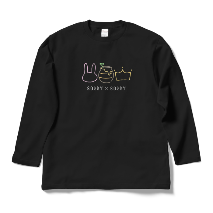 ロングスリーブTシャツ - L - ブラック