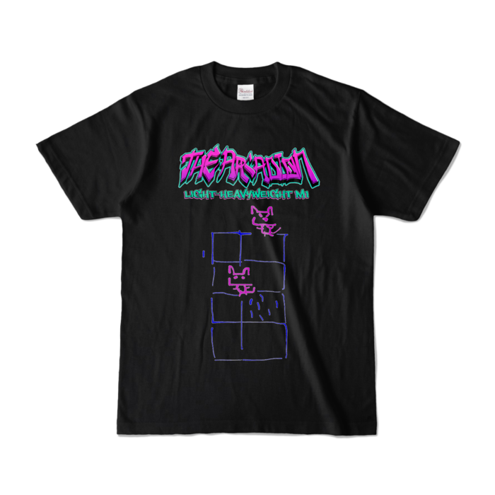 カラーTシャツ - S - ブラック (濃色)