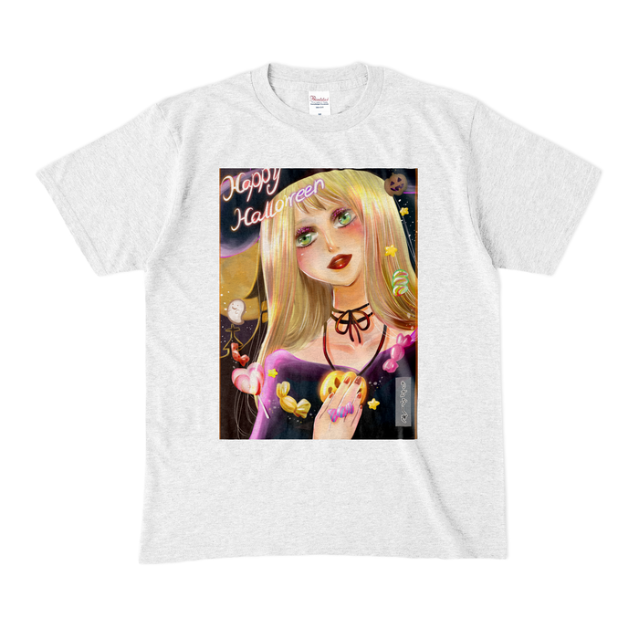カラーTシャツ(淡色) - M - アッシュ
