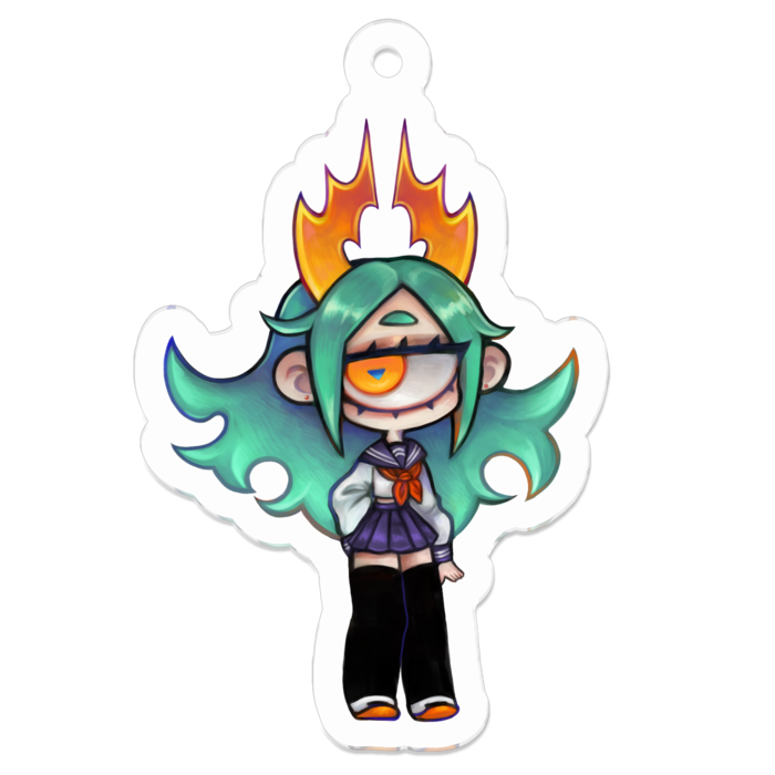 アクリルキーホルダー - 50 x 50 (mm)