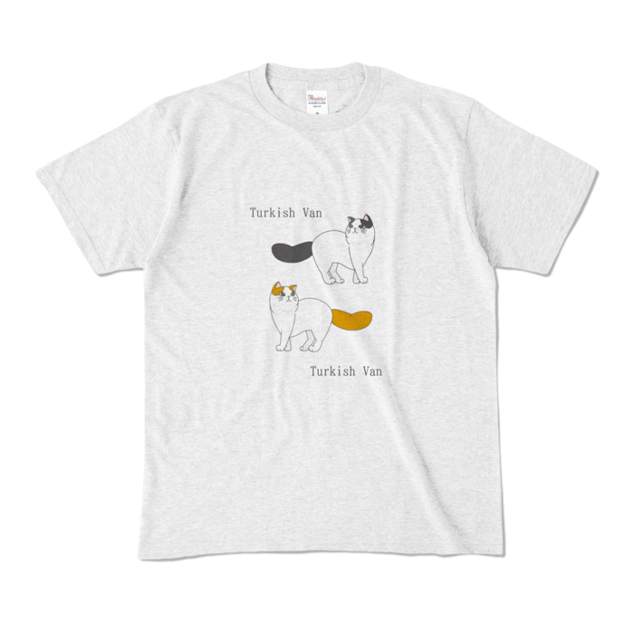 カラーTシャツ - M - アッシュ (淡色)