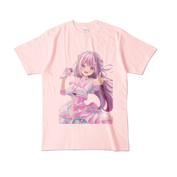 カラーTシャツ - L - ライトピンク （淡色）