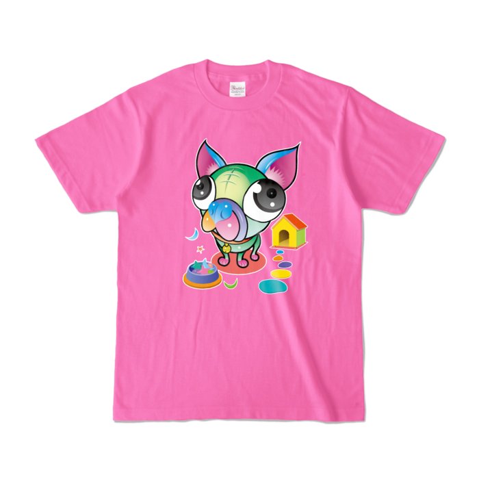 カラーTシャツ - S - ピンク (濃色)