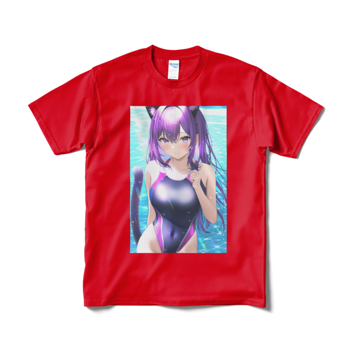 Tシャツ(短納期) - M - レッド