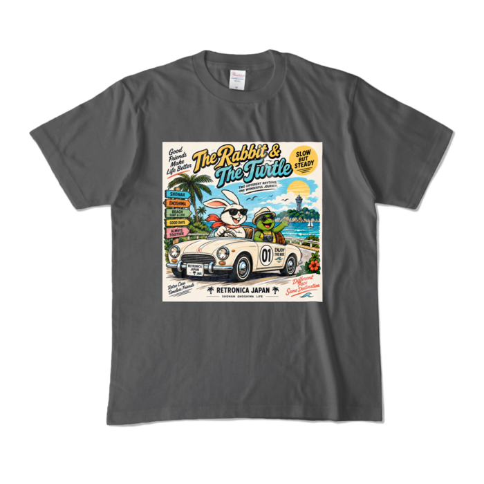 カラーTシャツ - M - チャコール (濃色)