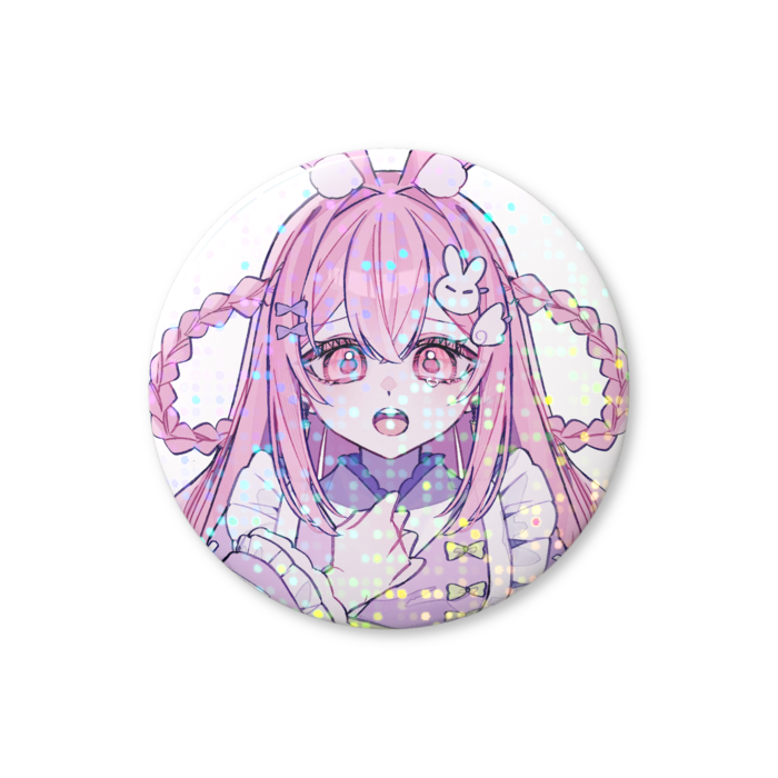 ホログラム缶バッジ - 32mm ①