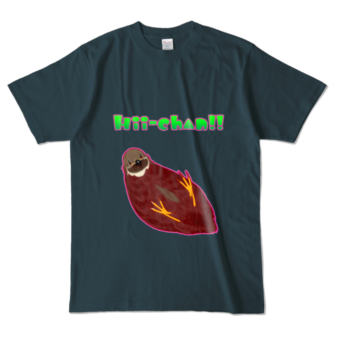 カラーTシャツ - L - デニム (濃色)