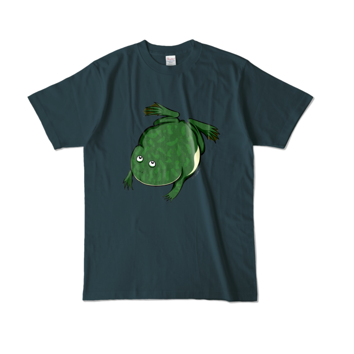 カラーTシャツ - L - デニム (濃色)