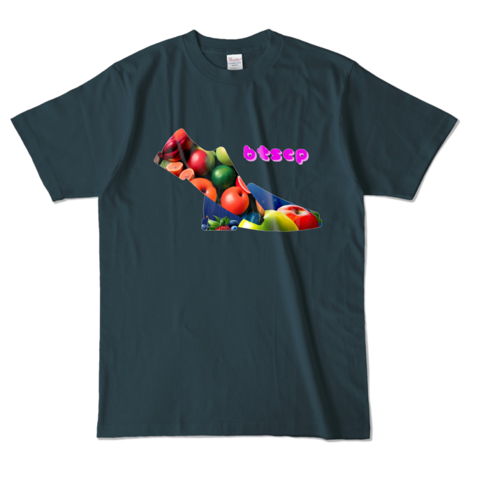 カラーTシャツ - L - デニム (濃色)