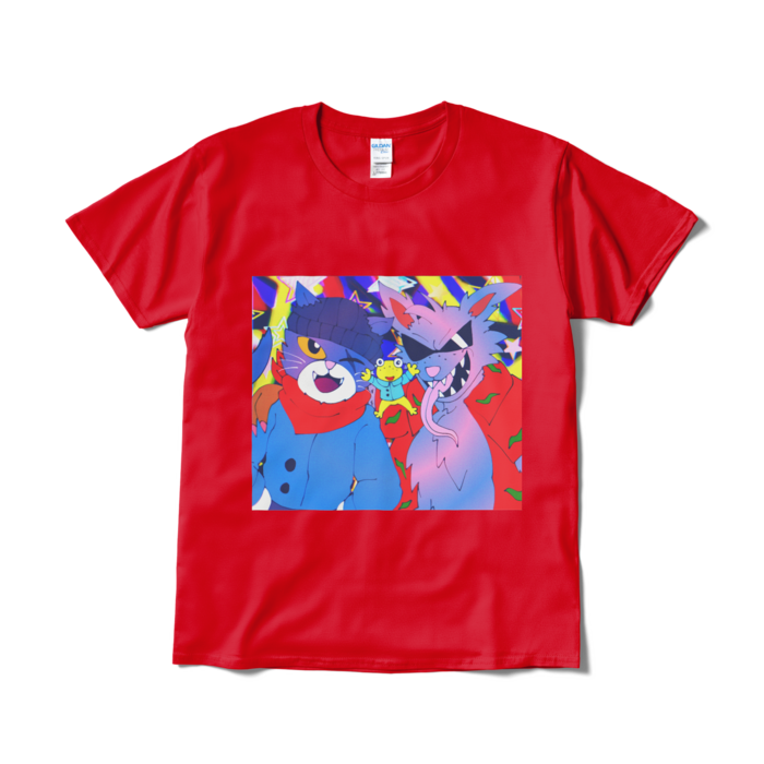 Tシャツ(短納期) - L - レッド