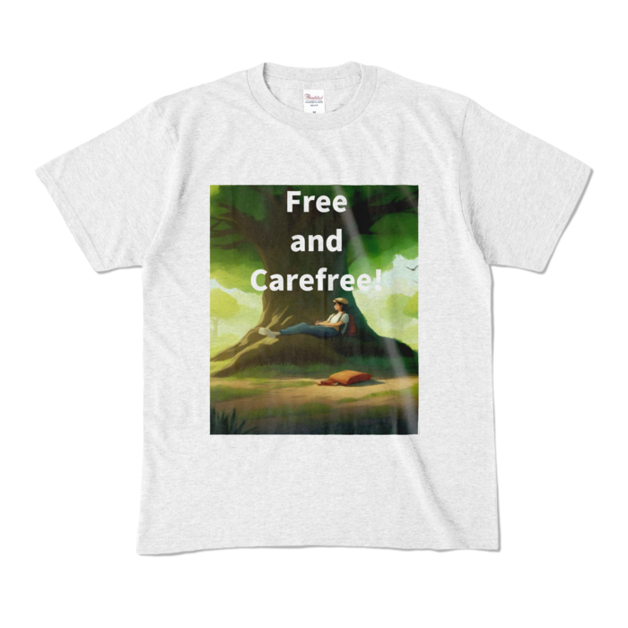 カラーTシャツ - M - アッシュ (淡色)