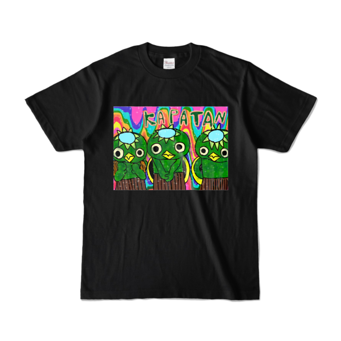 カラーTシャツ - S - ブラック (濃色)