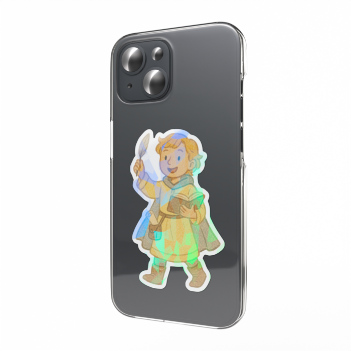 ホログラムスマホステッカー - 縦