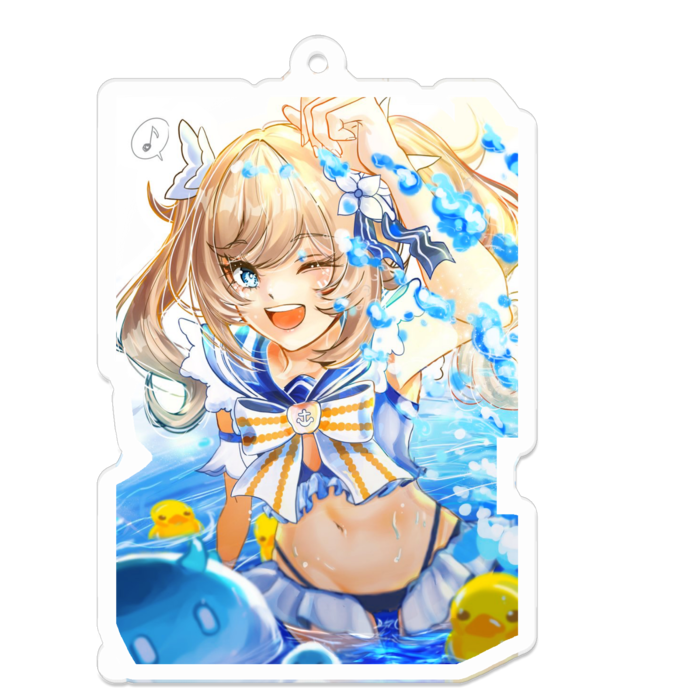 アクリルキーホルダー - 70 x 70 (mm)