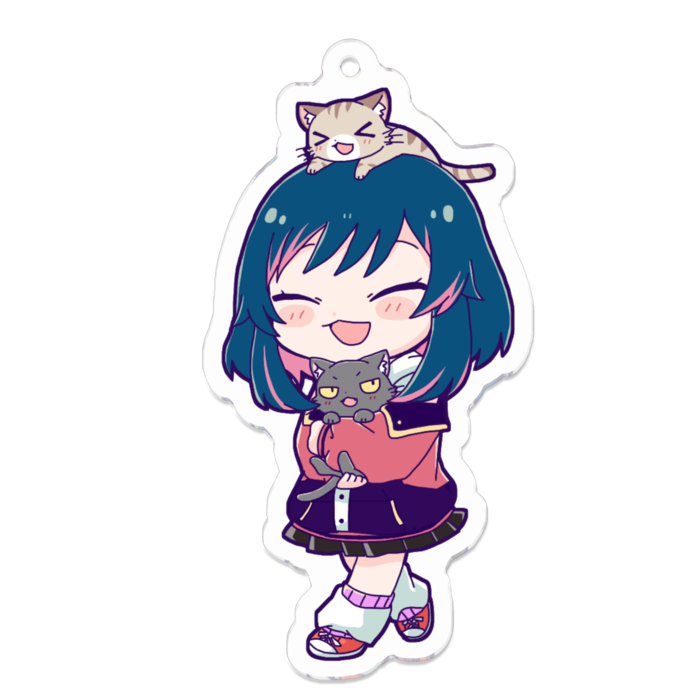 アクリルキーホルダー - 70 x 70 (mm)