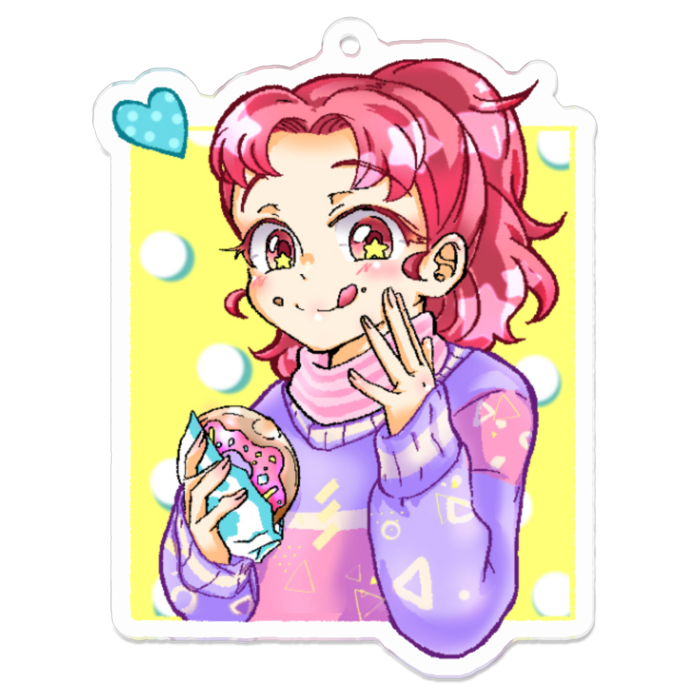 アクリルキーホルダー - 70 x 70 (mm)