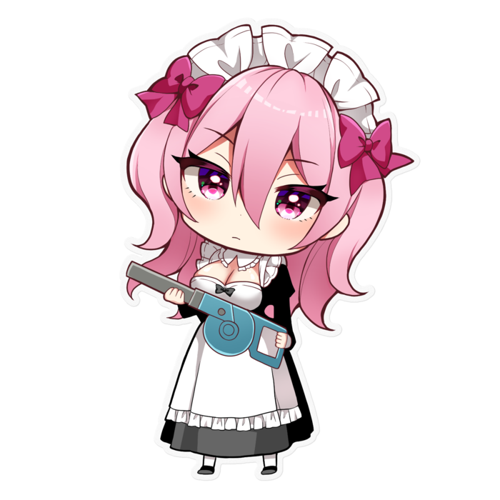 メイドちゃん - 160 x 160 (mm)