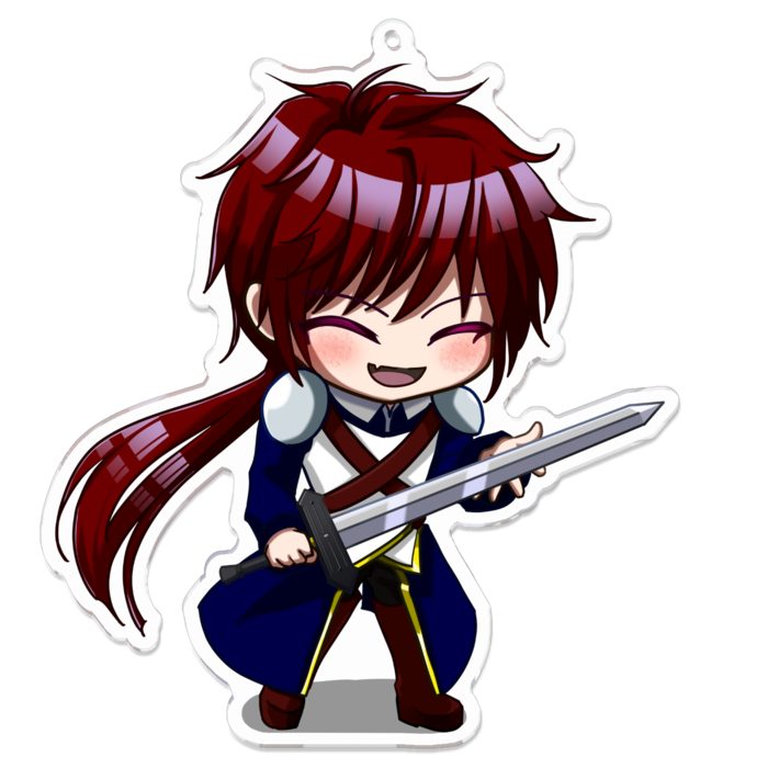 アクリルキーホルダー - 100 x 100 (mm)