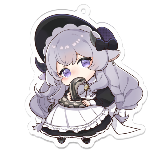 アクリルキーホルダー - 70 x 70 (mm)