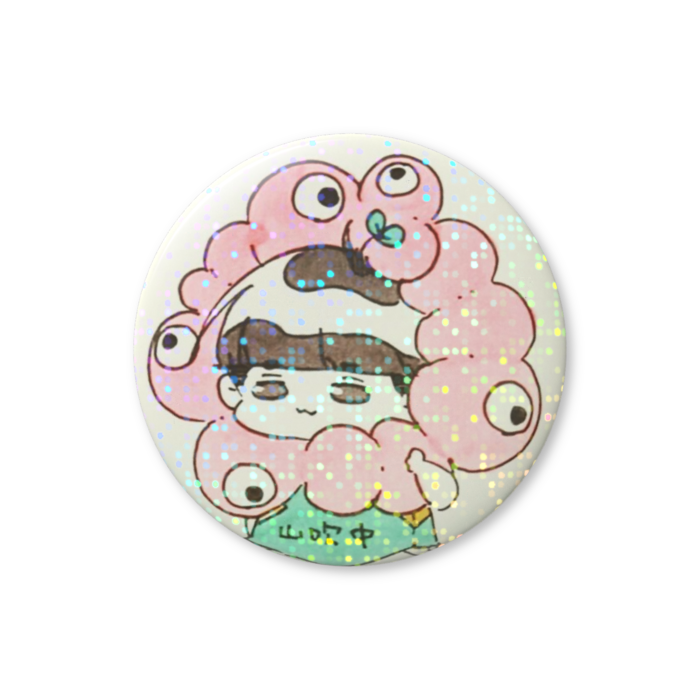 ホログラム缶バッジ - 44mm