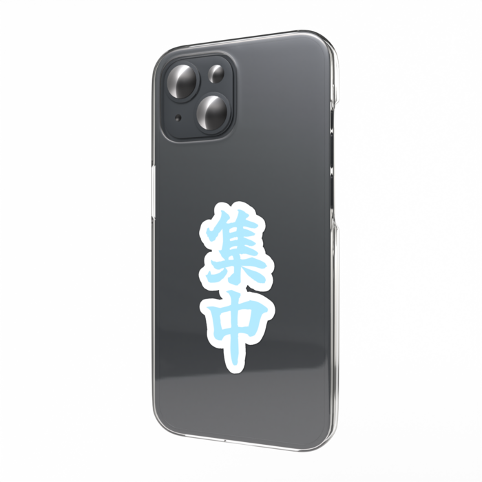 スマホステッカー - 水色