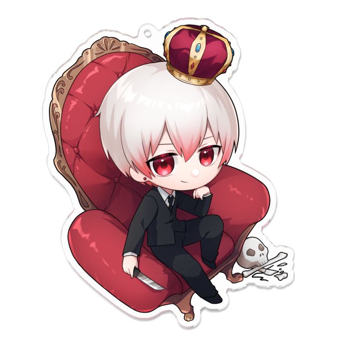 アクリルキーホルダー - 100 x 100 (mm)