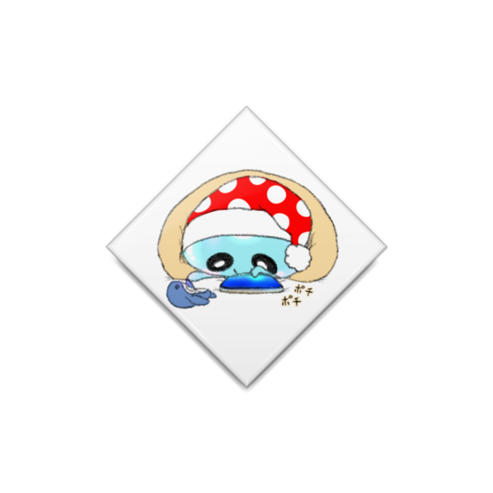 缶バッジ - ひし形40mm