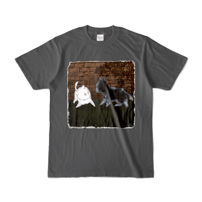 カラーTシャツ - S - チャコール (濃色)