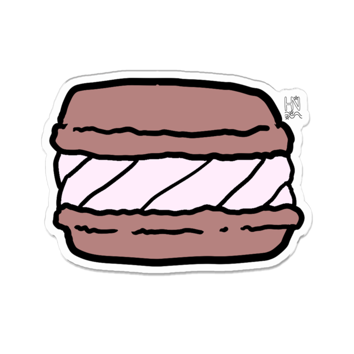 アクリルバッジ - 70 x 70 (mm)