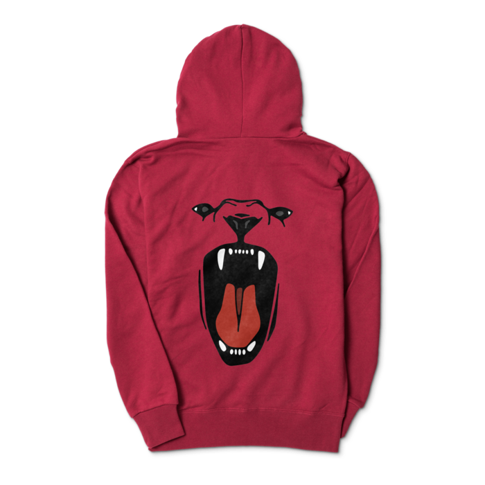 ジップパーカー - S - 背面(2)