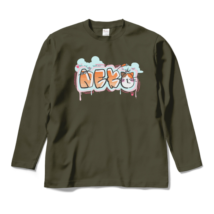 ロングスリーブTシャツ - M - アーミーグリーン