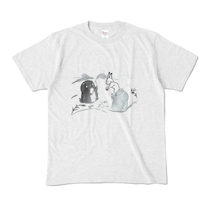 カラーTシャツ - M - アッシュ (淡色)