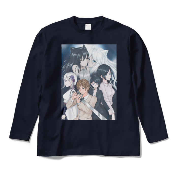 ロングスリーブTシャツ - M - ネイビー