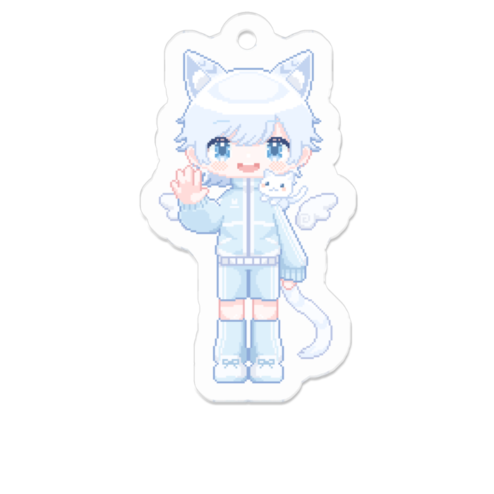 アクリルキーホルダー - 50 x 50 (mm)