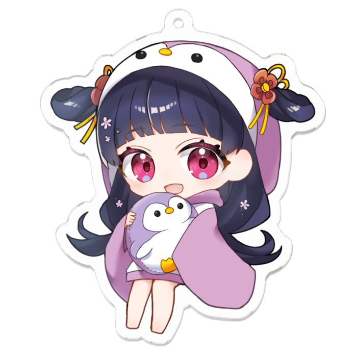 アクリルキーホルダー - 70 x 70 (mm)