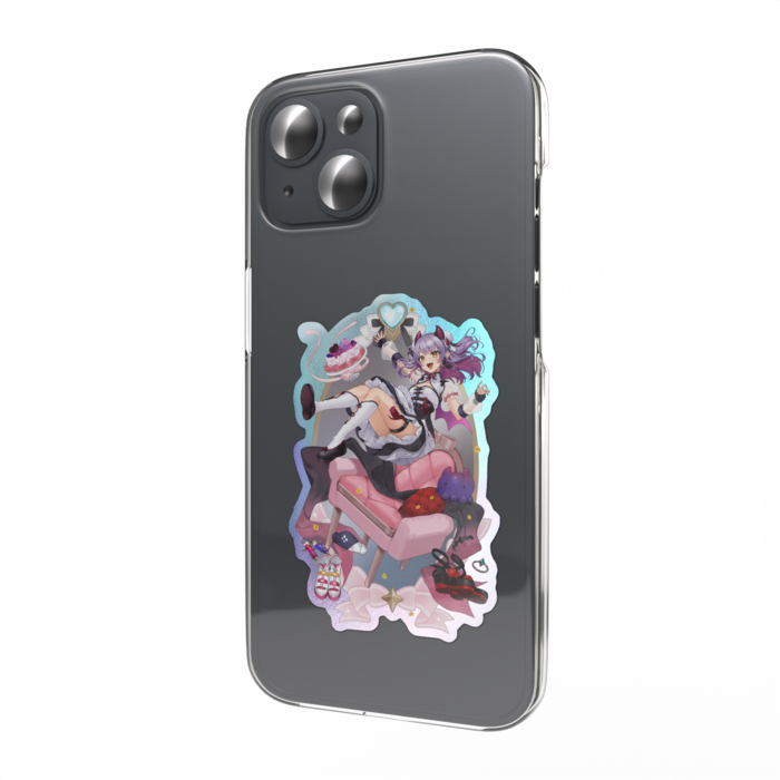 オーロラスマホステッカー - 縦