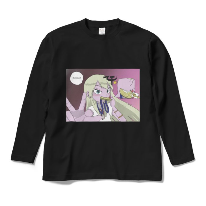 ロングスリーブTシャツ - M - ブラック