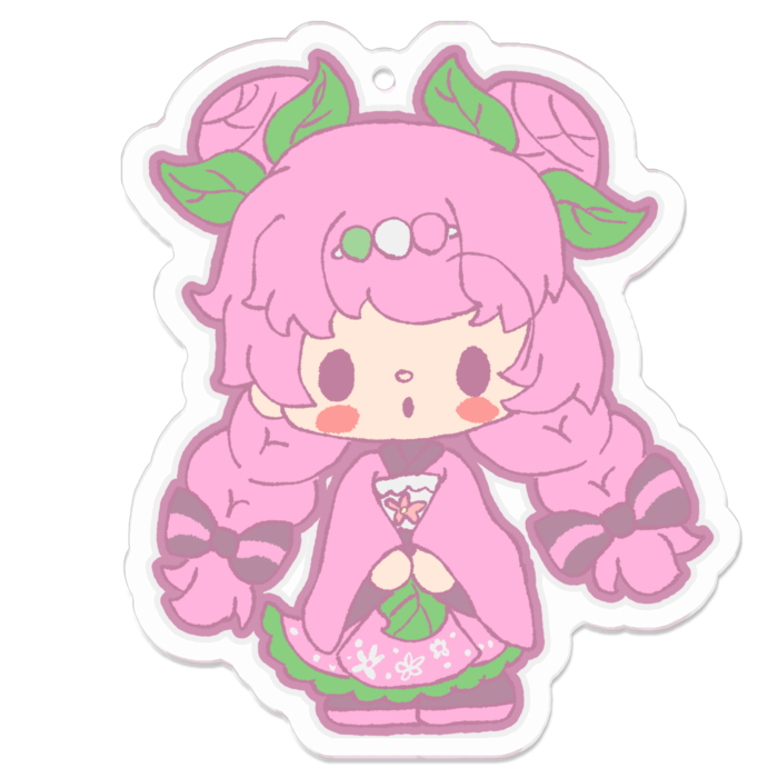 アクリルキーホルダー - 70 x 70 (mm)